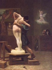 "Pygmalion and Galatea" 1890 - Jean Leon Gerome (1824-1904)